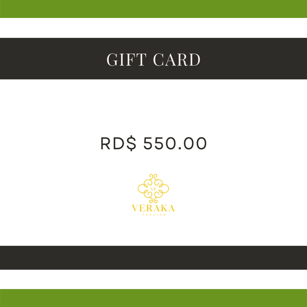 Veraka Fashion Gift Card